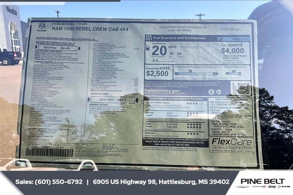 New 2026 RAM 1500 Rebel image 12