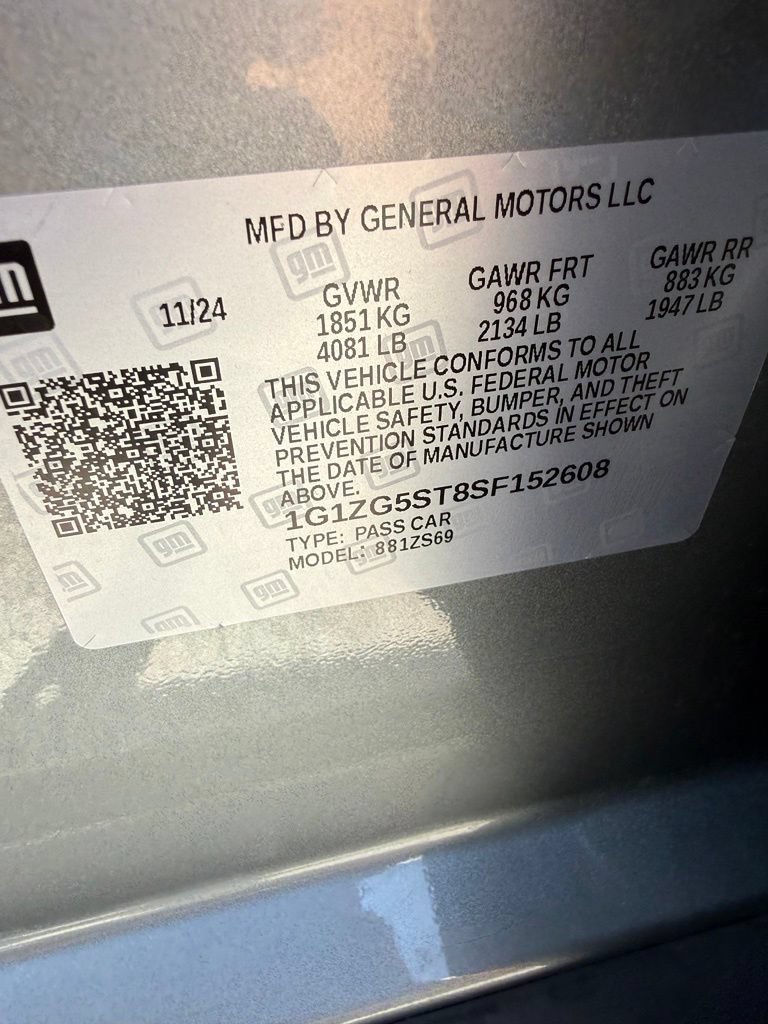 Used 2025 Chevrolet Malibu RS FWD image 25