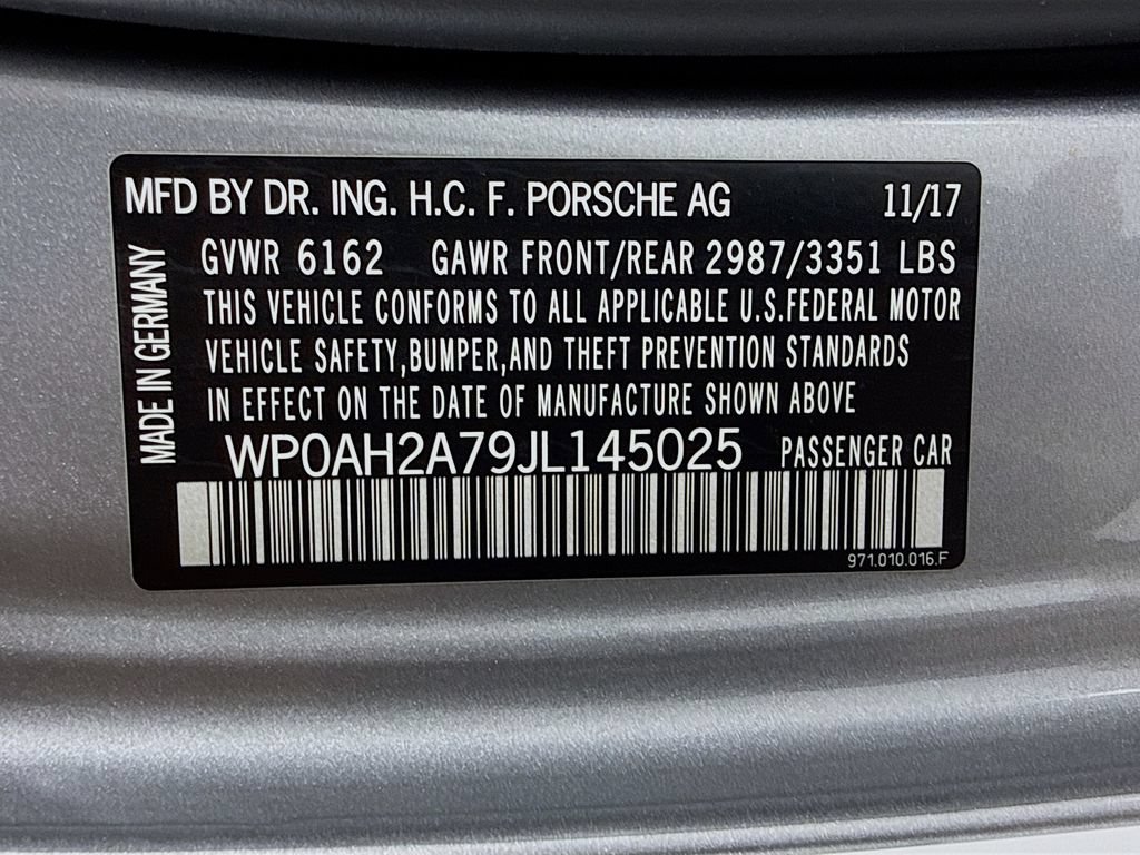 Certified 2018 Porsche Panamera Turbo S AWD/4WD image 12