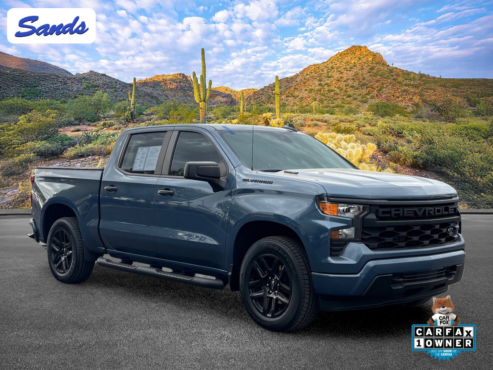 Used 2024 Chevrolet Silverado 1500 Custom w/ Turbomax Blackout Package