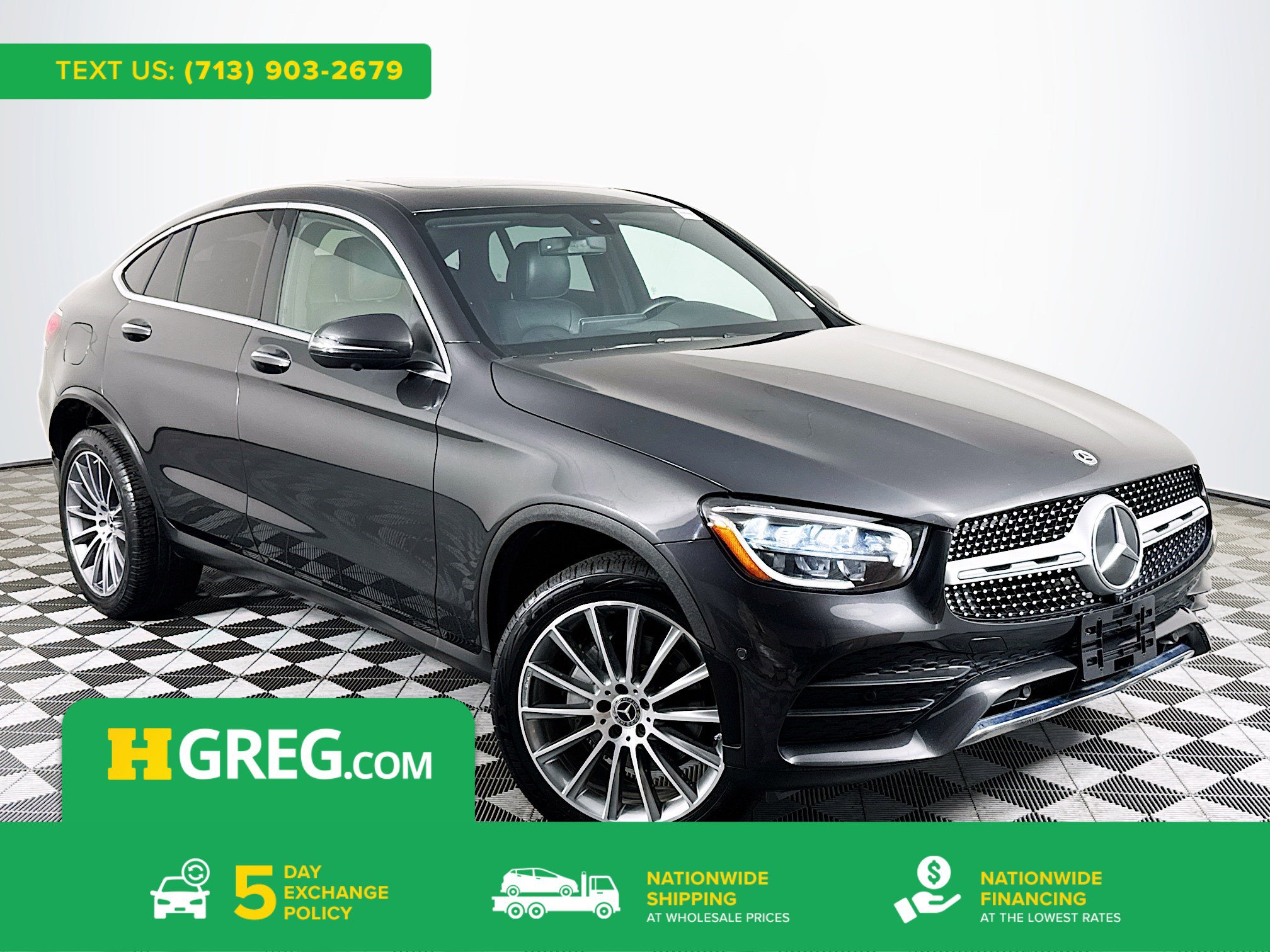 Used 2021 Mercedes-Benz GLC 300 4MATIC Coupe image 1
