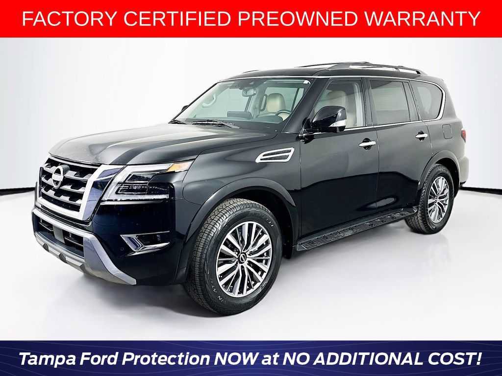 Used 2023 Nissan Armada SL w/ Captain's Chairs Package