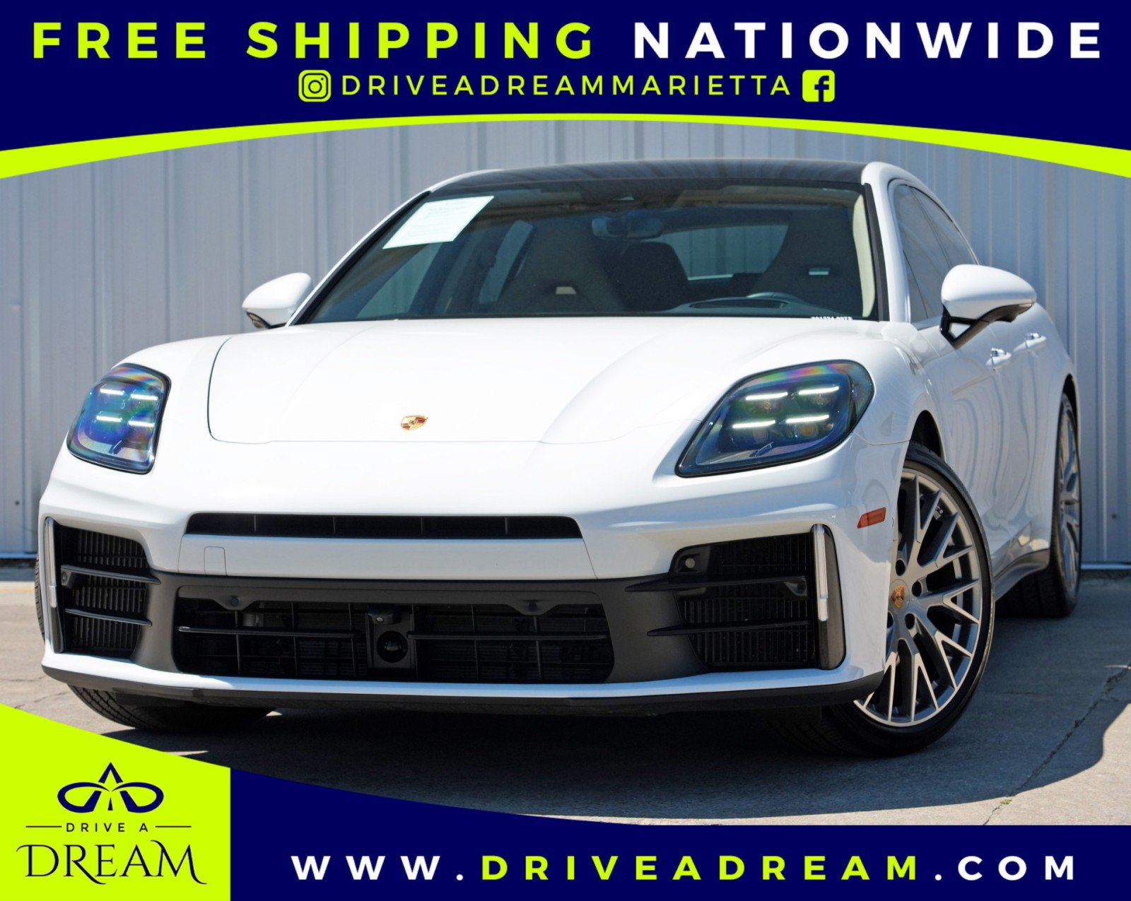 Used 2024 Porsche Panamera 4 AWD/4WD image 1