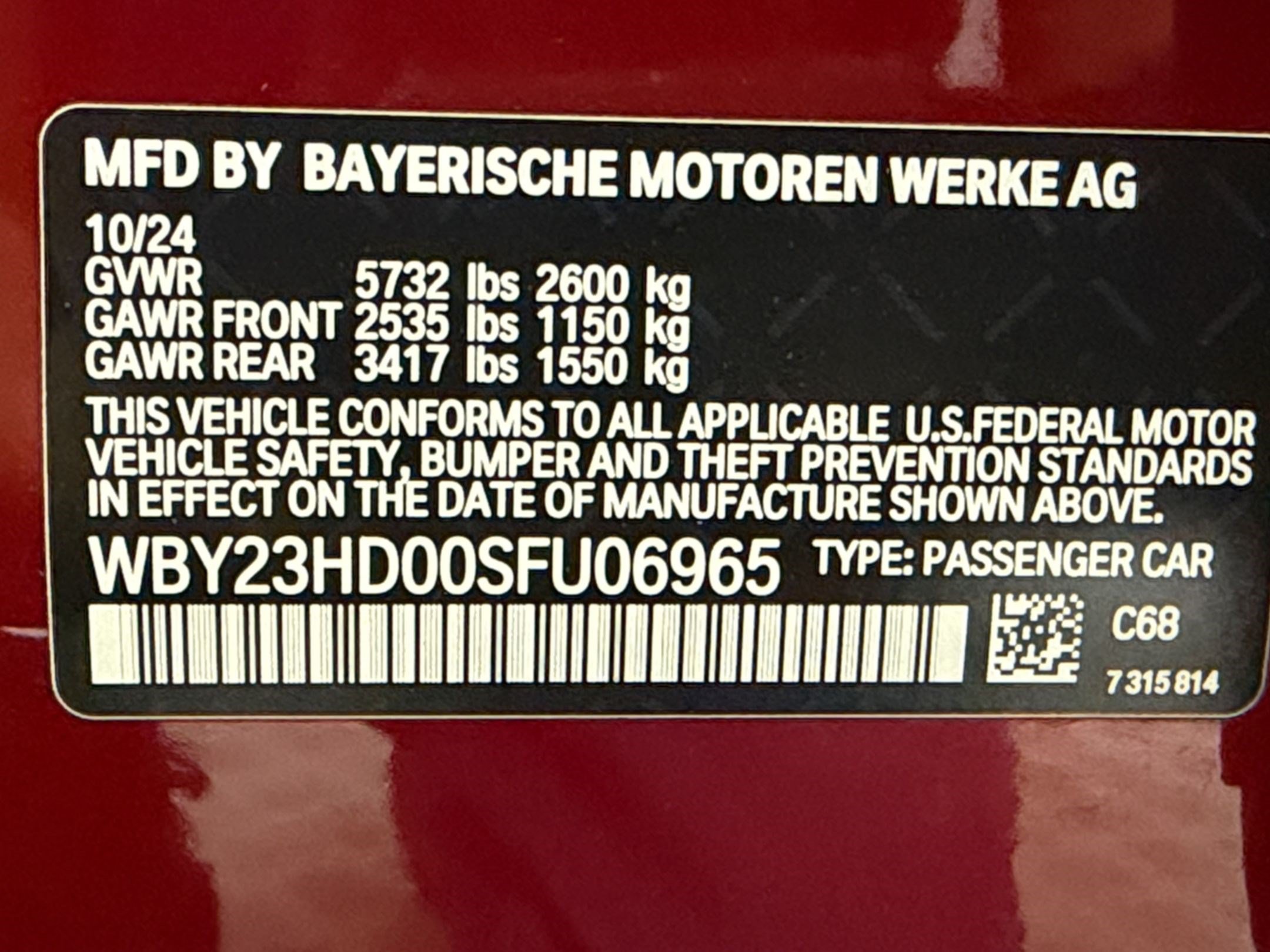 Certified 2025 BMW i4 eDrive40 w/ M Sport Package RWD image 26
