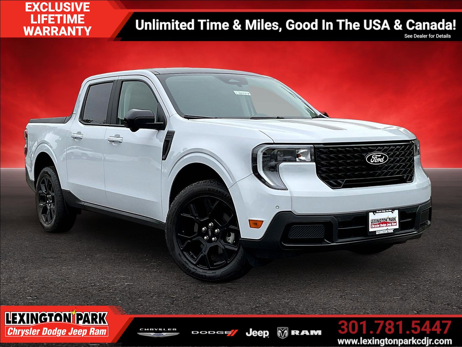 Used 2025 Ford Maverick Lariat w/ Black Appearance Package AWD/4WD video 1