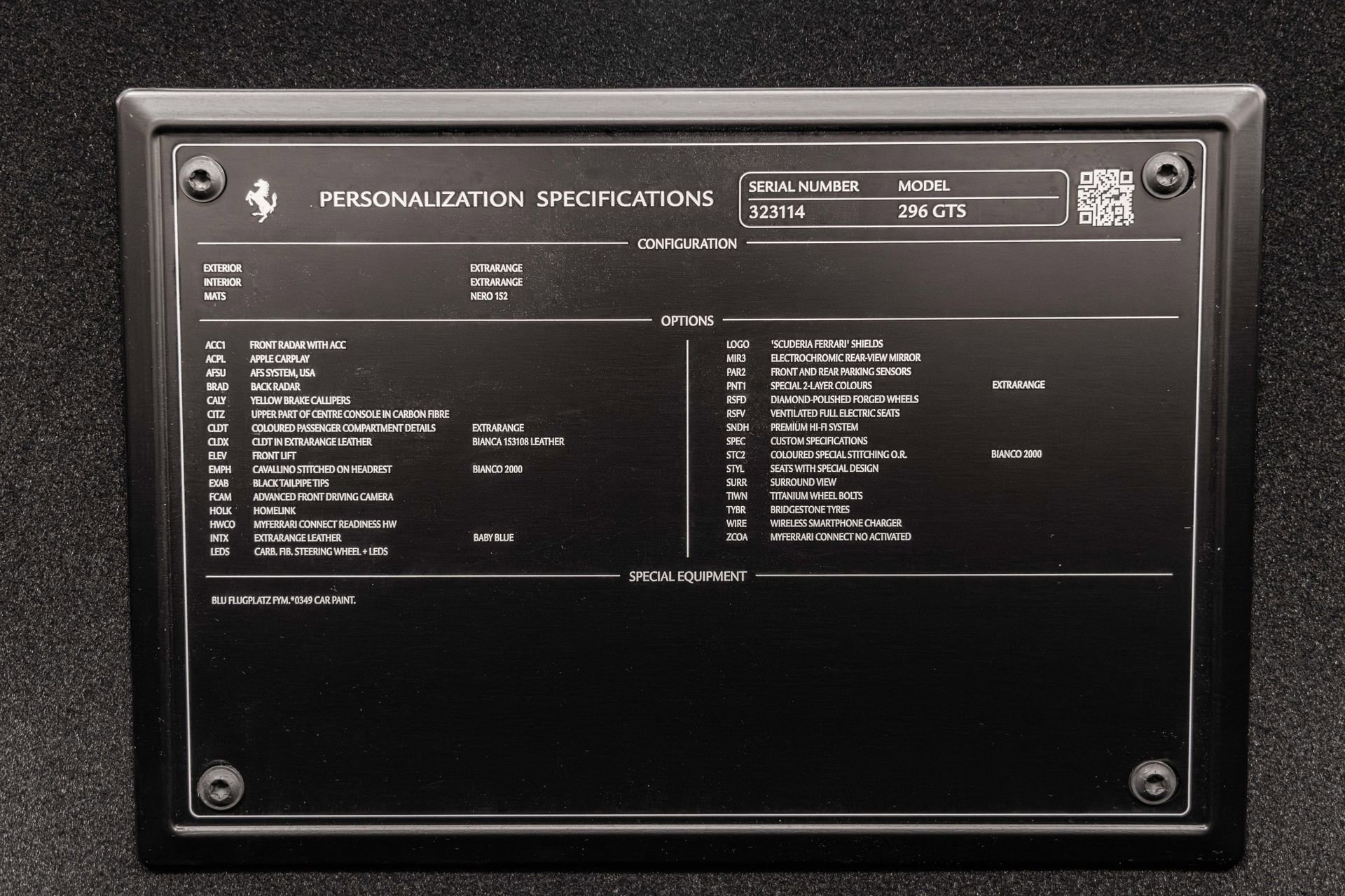 Certified 2025 Ferrari 296 GTS RWD image 25