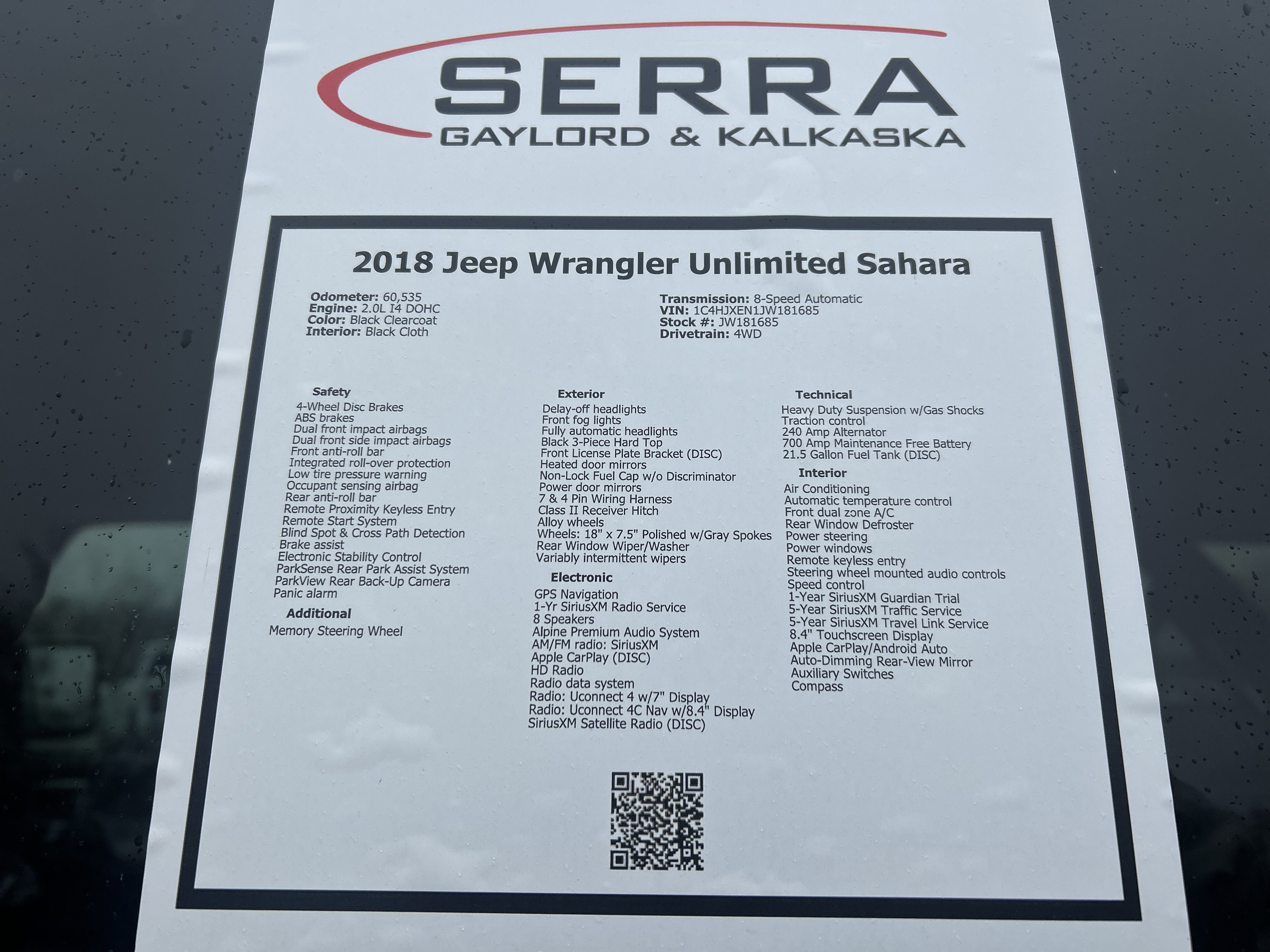 Used 2018 Jeep Wrangler Unlimited Sahara image 28
