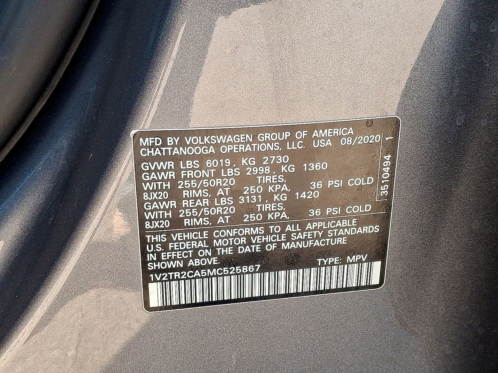 Used 2021 Volkswagen Atlas SEL Premium image 28