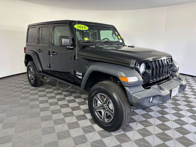 Used 2018 Jeep Wrangler Unlimited Sport S AWD/4WD image 1