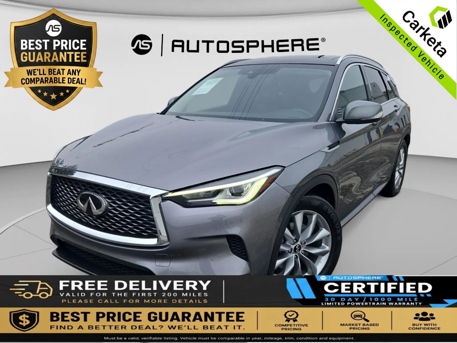 Used 2019 INFINITI QX50 Luxe AWD/4WD image 1