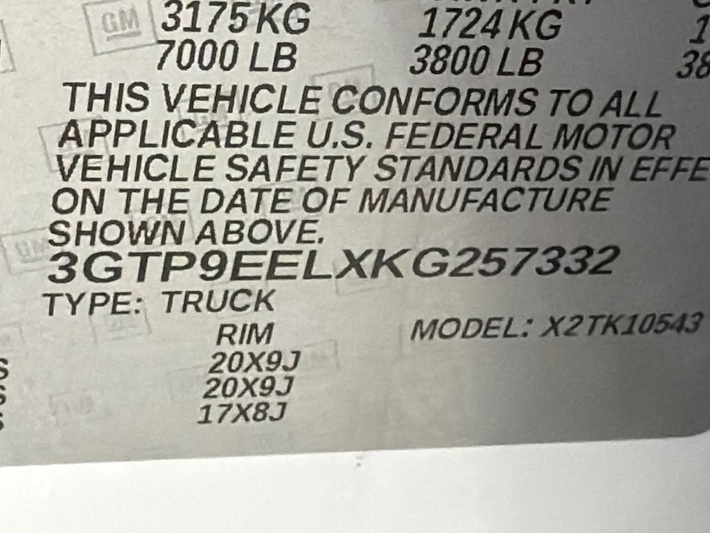 Used 2019 GMC Sierra 1500 AT4 w/ AT4 Premium Package AWD/4WD image 32