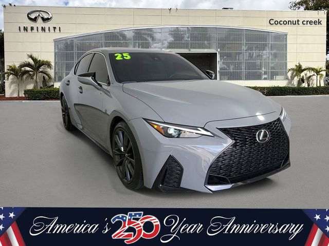 Used 2025 Lexus IS 350 F Sport w/ Accessory Package 2 RWD image 1