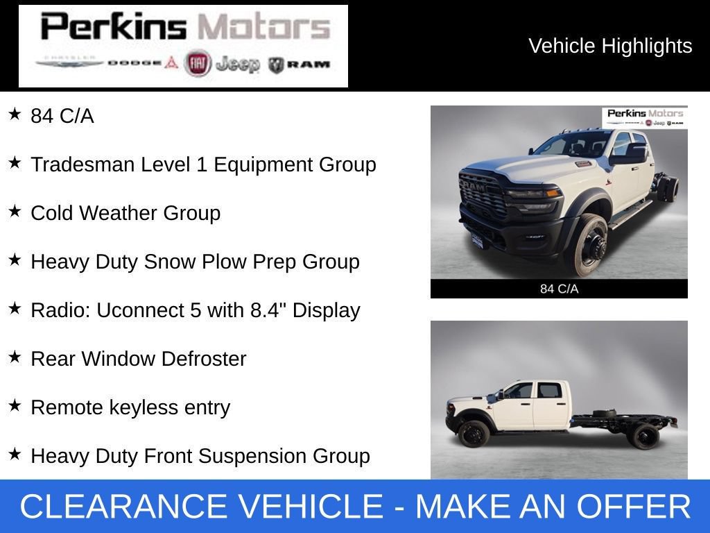 New 2026 RAM 4500 Tradesman AWD/4WD image 7