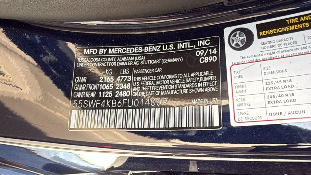 Used 2015 Mercedes-Benz C 300 4MATIC Sedan image 40