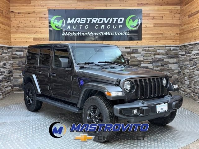 Used 2022 Jeep Wrangler Unlimited Sahara AWD/4WD image 1