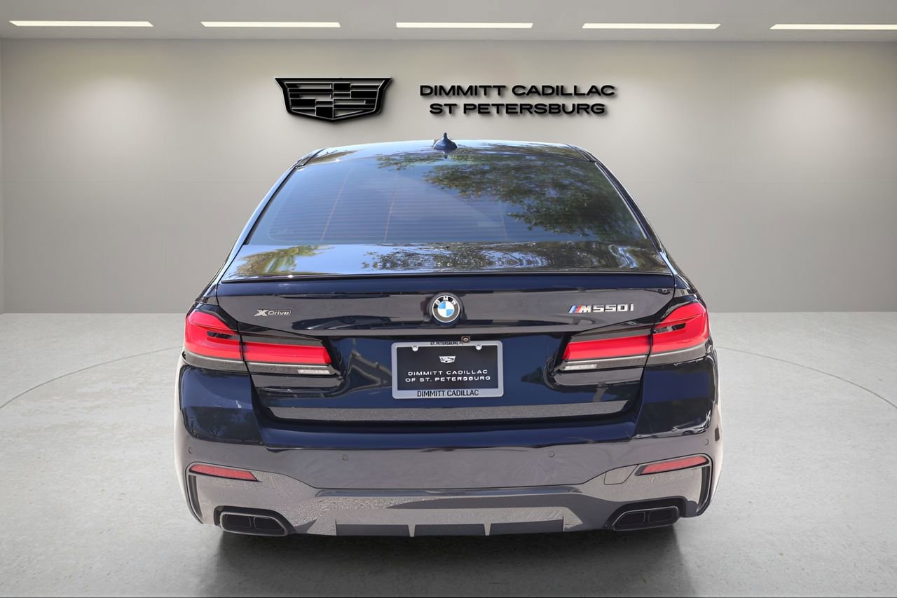 Used 2022 BMW M550i xDrive w/ Executive Package AWD/4WD image 4