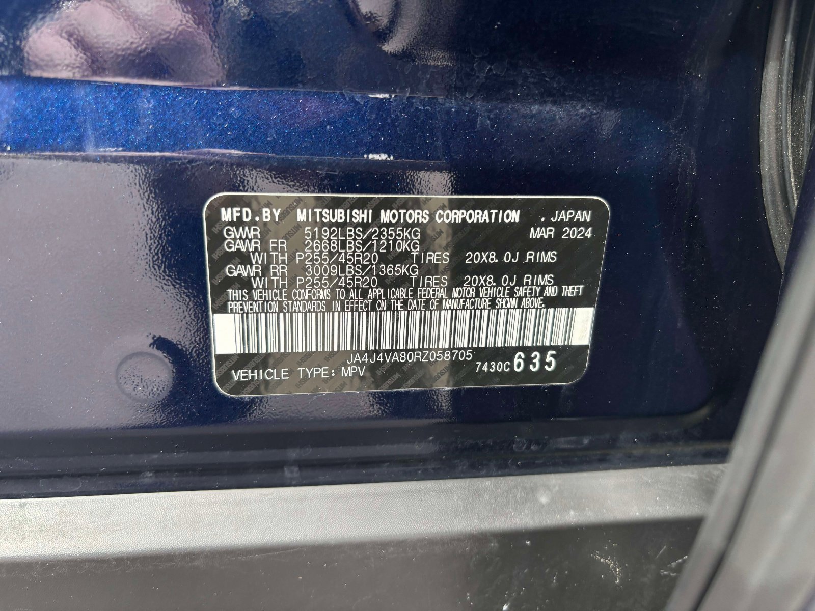 Used 2024 Mitsubishi Outlander SE AWD/4WD image 11