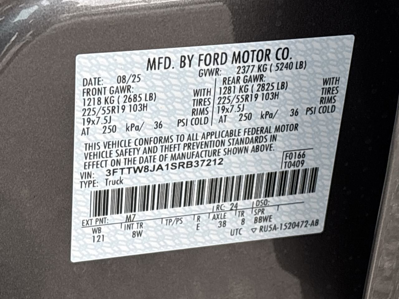 New 2025 Ford Maverick XLT w/ XLT Luxury Package AWD/4WD image 36