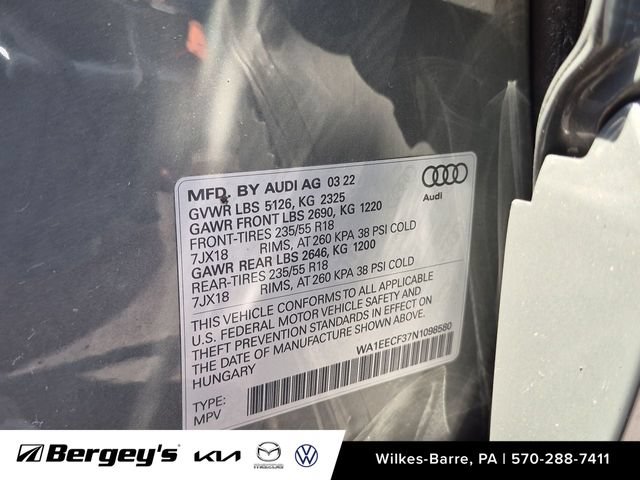 Used 2022 Audi Q3 2.0T Premium Plus AWD/4WD image 30
