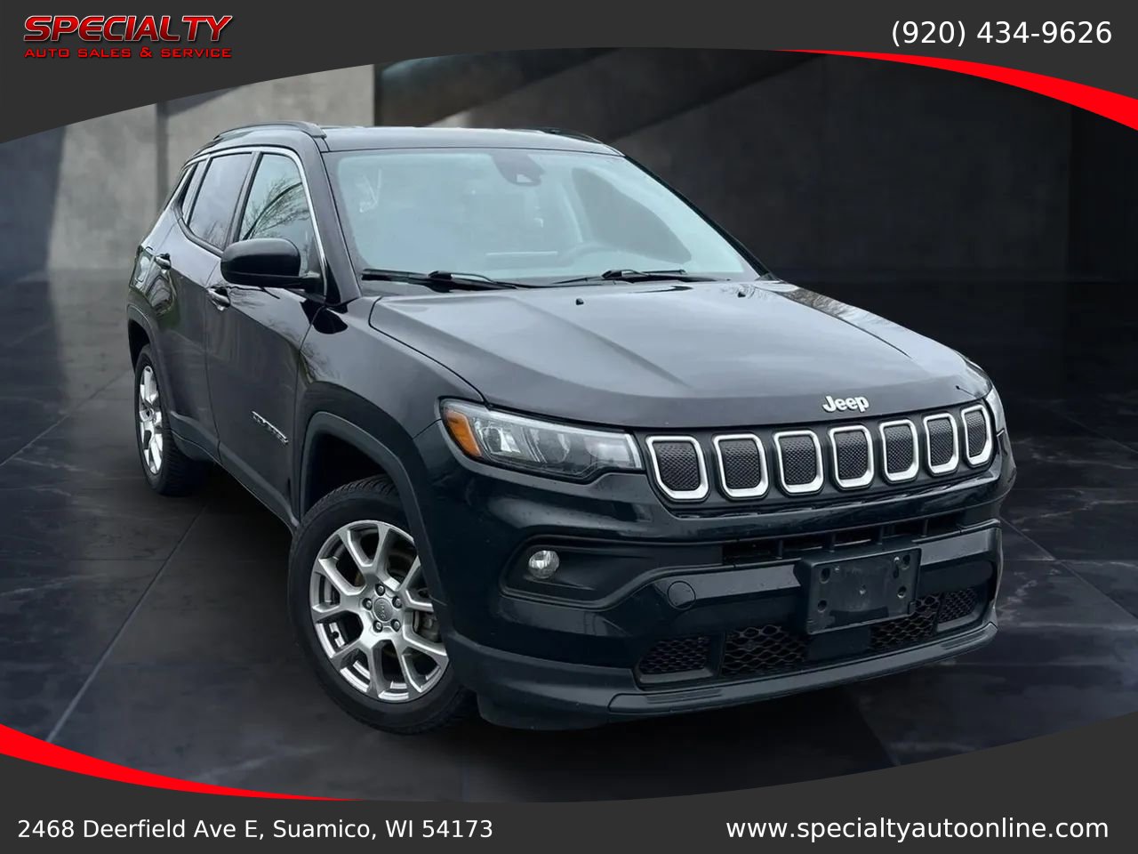 Used 2022 Jeep Compass Latitude AWD/4WD image 2