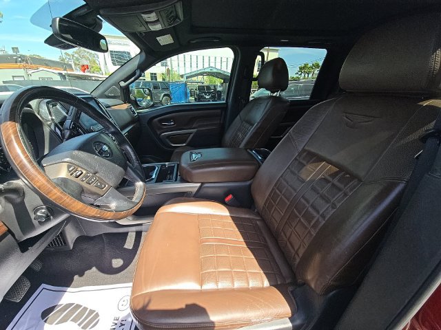 Used 2021 Nissan Titan Platinum Reserve w/ Moonroof Package AWD/4WD image 5