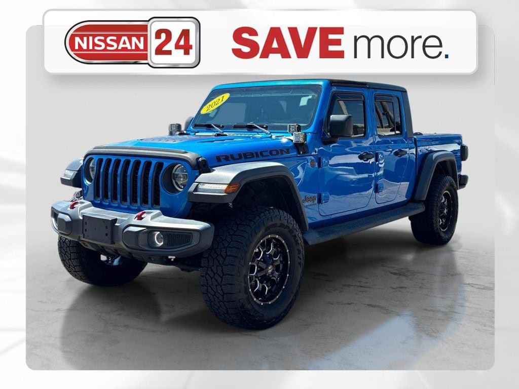 Used 2021 Jeep Gladiator Rubicon AWD/4WD image 1