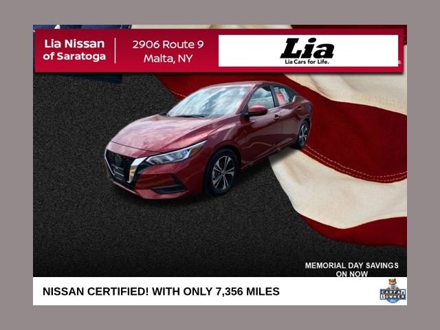 Certified 2023 Nissan Sentra SV w/ All-Weather Package FWD image 1
