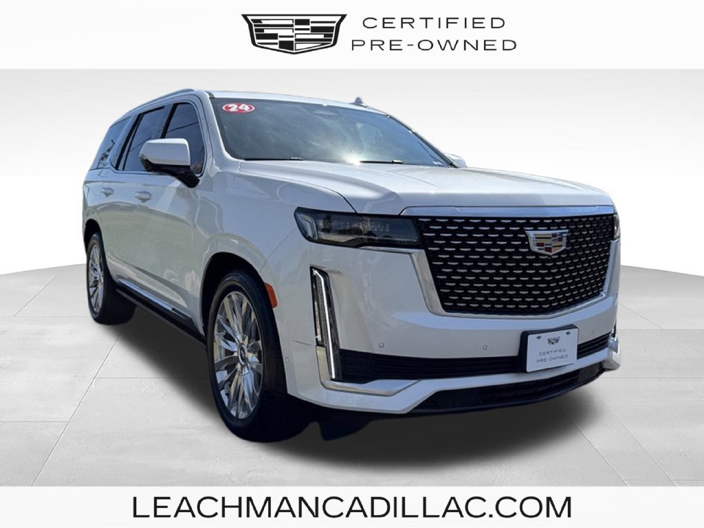 Certified 2024 Cadillac Escalade Premium Luxury w/ Performance Package AWD/4WD 360° Tour
