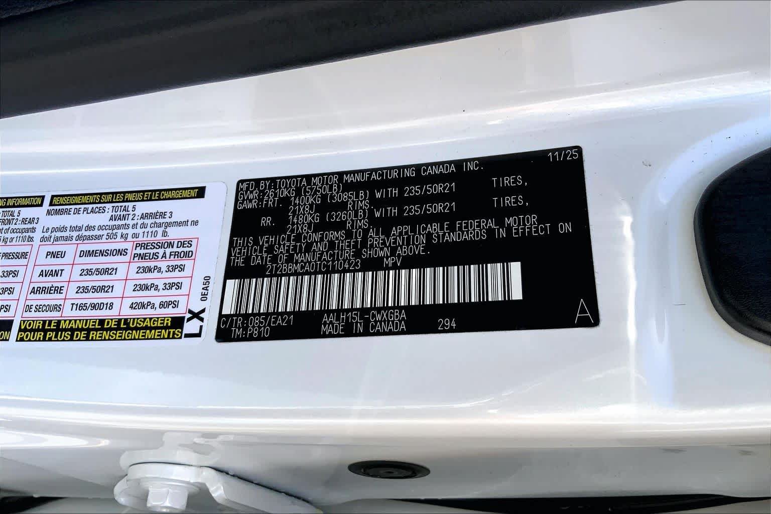 Certified 2026 Lexus RX 350h w/ Convenience Package AWD/4WD image 37