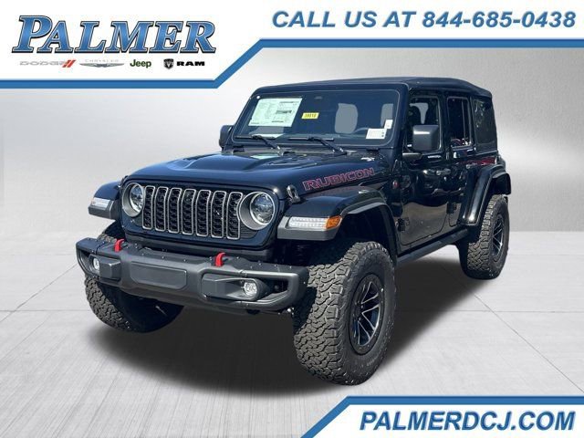 New 2025 Jeep Wrangler Unlimited Rubicon w/ XTREMEE 35" Tire Package