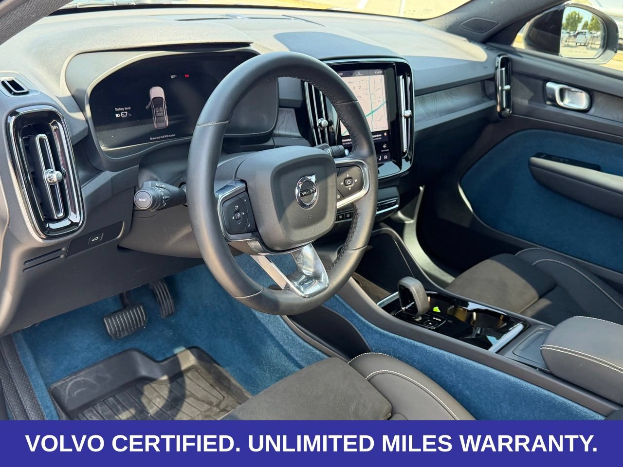 Certified 2024 Volvo C40 P8 Recharge Plus w/ Climate Package AWD/4WD image 17
