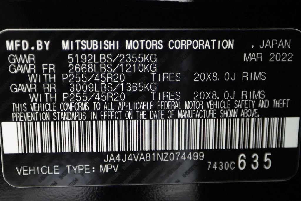 Used 2022 Mitsubishi Outlander SEL AWD/4WD image 45