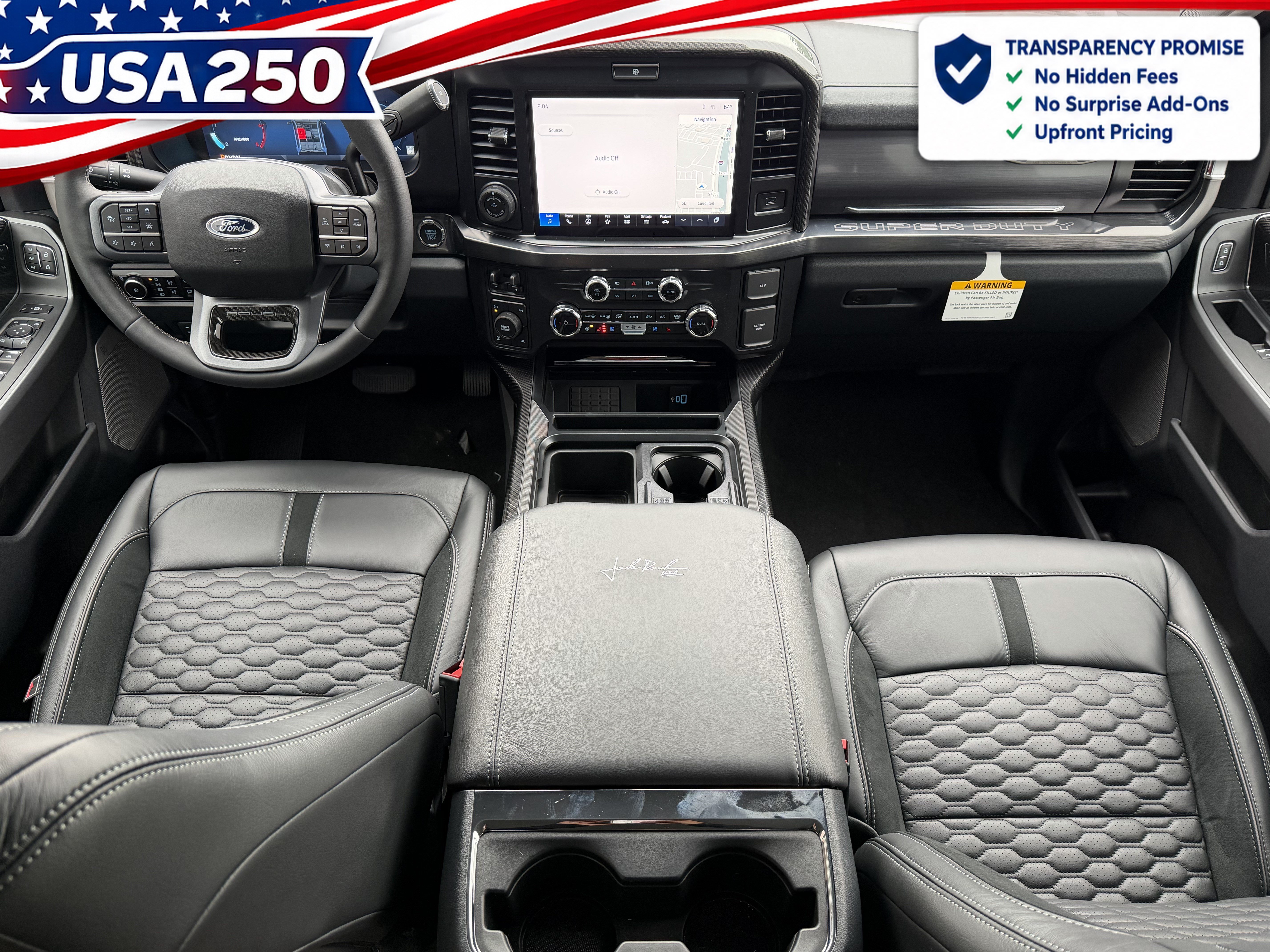 New 2026 Ford F250 Lariat w/ Black Appearance Package AWD/4WD image 11