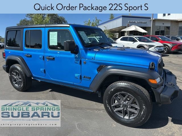 Used 2024 Jeep Wrangler Sport S image 2
