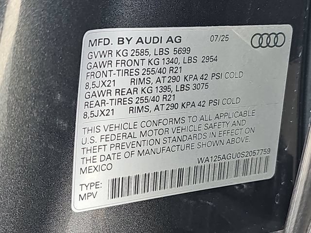 Used 2025 Audi SQ5 Premium Plus w/ Premium Plus Package AWD/4WD image 38