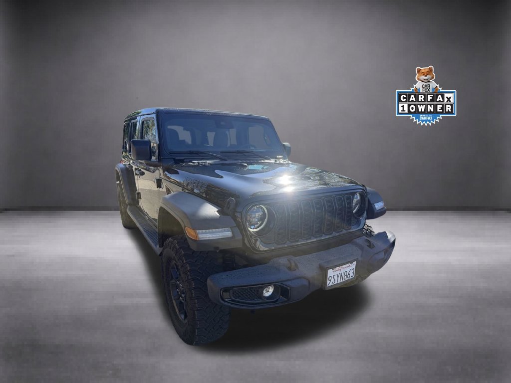 Certified 2025 Jeep Wrangler Unlimited Sport S 4xe AWD/4WD image 2