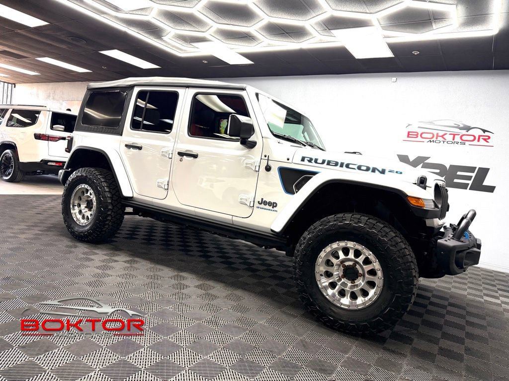 Used 2023 Jeep Wrangler Unlimited Rubicon 4xe AWD/4WD image 1