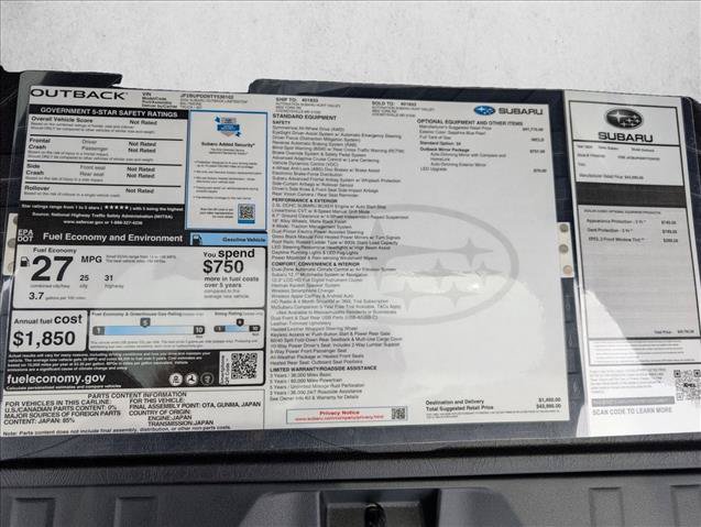New 2026 Subaru Outback Limited AWD/4WD image 18