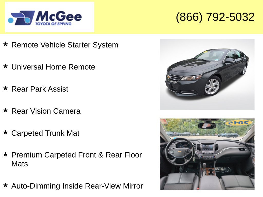 Used 2015 Chevrolet Impala LT w/ Convenience Package FWD image 16