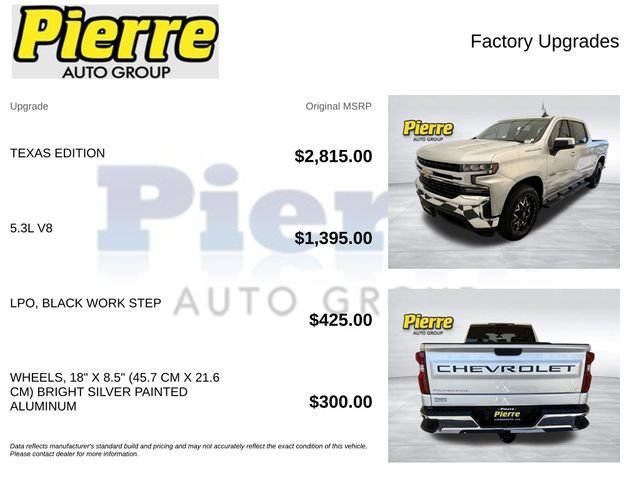 Used 2019 Chevrolet Silverado 1500 LT w/ Texas Edition RWD image 13
