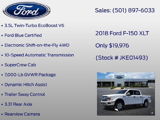 Certified 2018 Ford F150 XLT AWD/4WD image 7