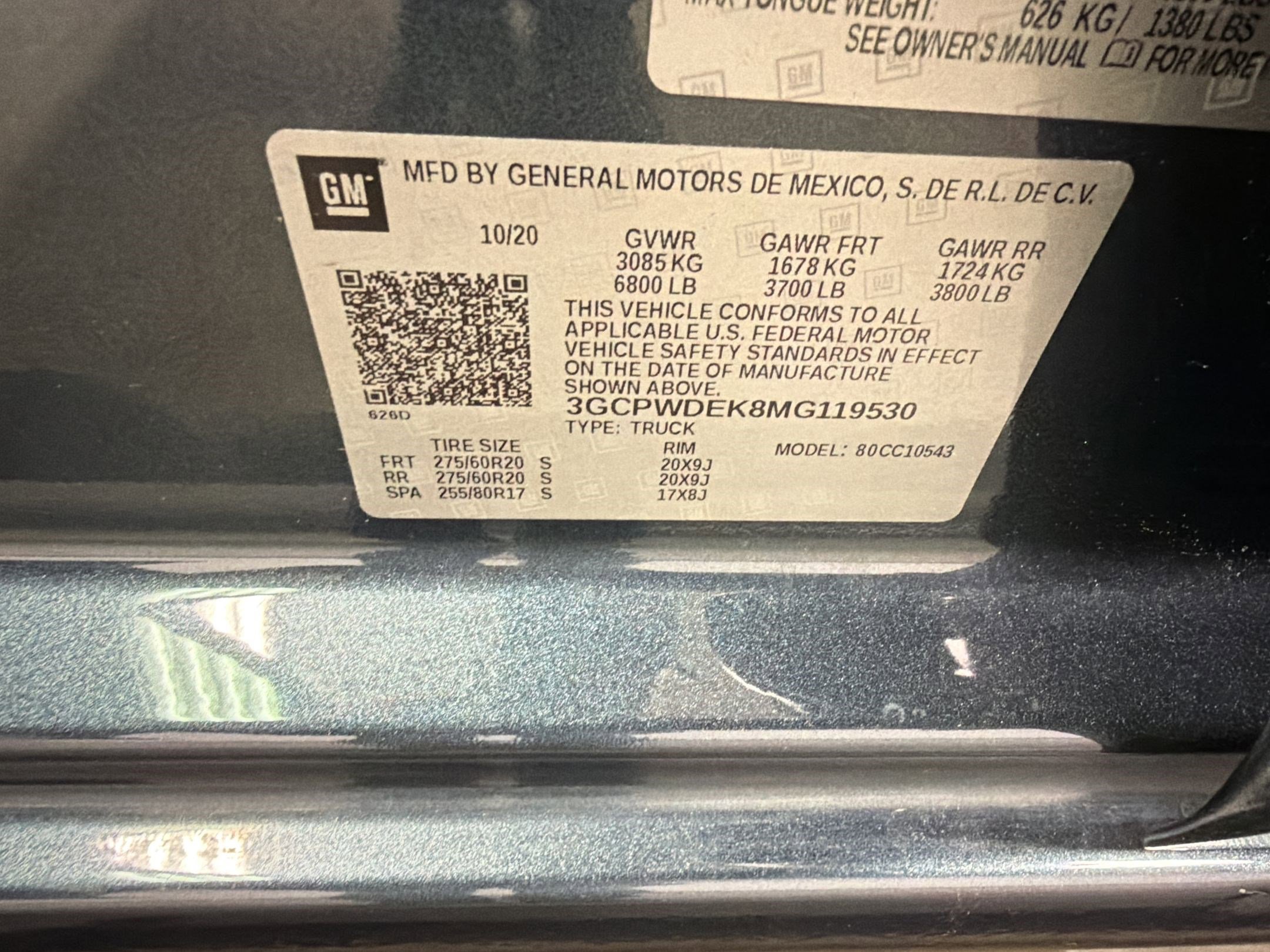 Used 2021 Chevrolet Silverado 1500 RST w/ Bed Protection Package image 18