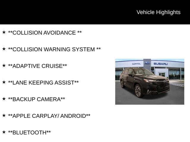 Used 2025 Subaru Forester Touring w/ Popular Package - Touring image 5