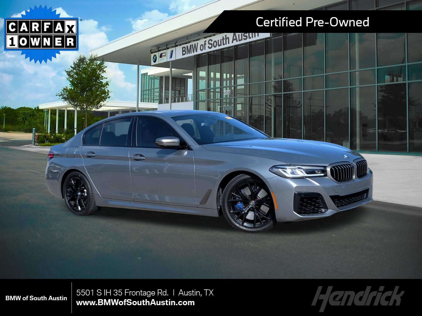 Used 2023 BMW M550i xDrive w/ Executive Package AWD/4WD image 1