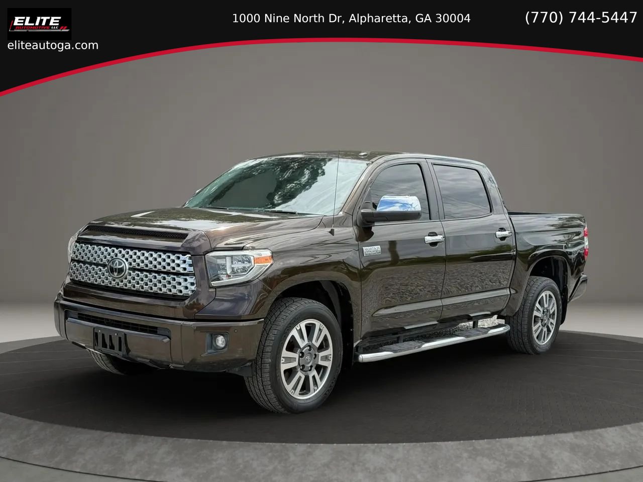 Used 2019 Toyota Tundra Platinum RWD image 1