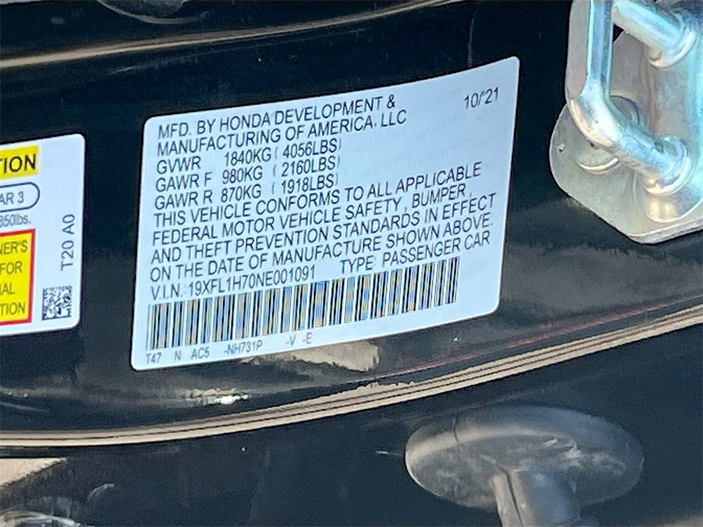 Used 2022 Honda Civic EX-L image 33