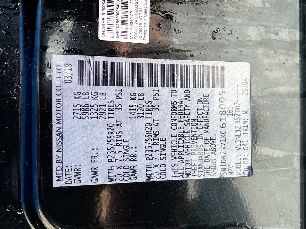 Used 2019 Nissan Pathfinder Platinum image 33