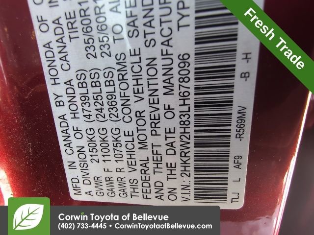 Used 2020 Honda CR-V EX-L image 17