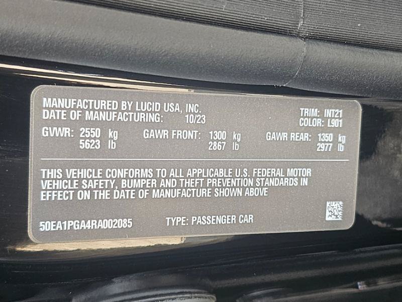 Used 2024 Lucid Air Pure RWD image 30