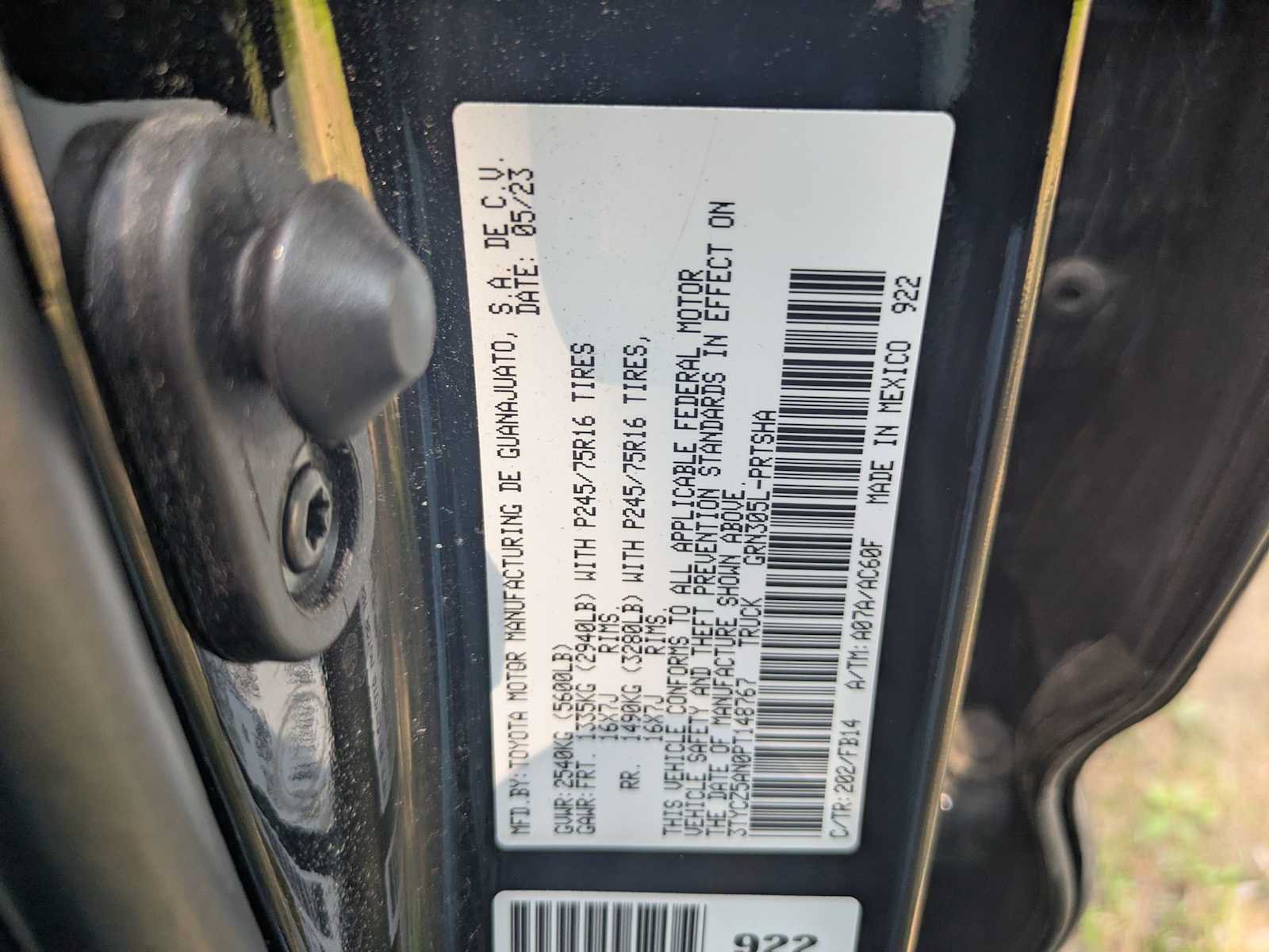 Used 2023 Toyota Tacoma SR AWD/4WD image 14